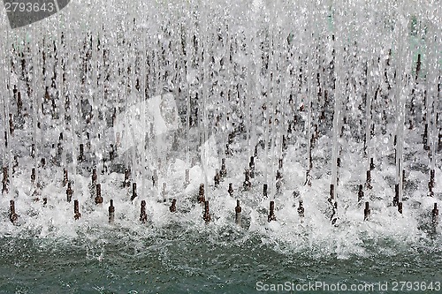 Image of Water stream splashing 