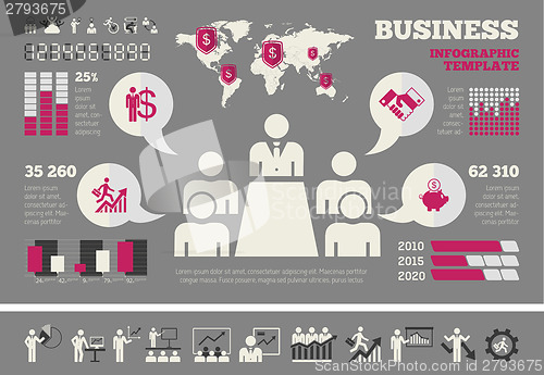 Image of Business Infographic Template.