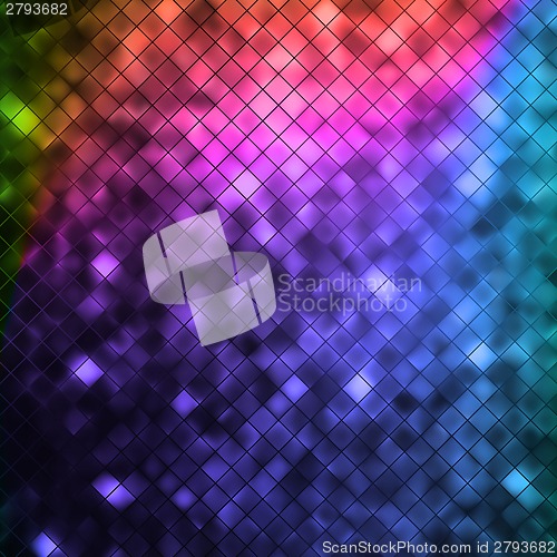 Image of Glitters on a soft blurred background. EPS 10