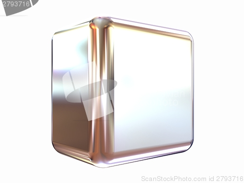 Image of Chrome shine cube