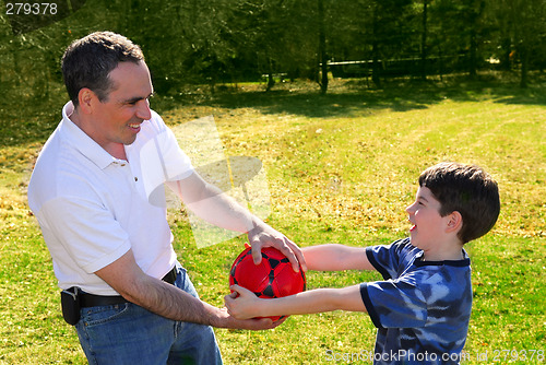 Image of Father and son