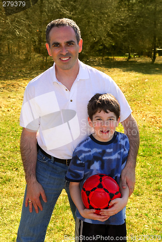 Image of Father and son