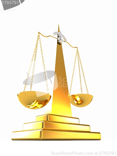 Image of Gold scales 