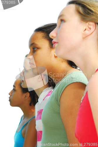 Image of Four girls