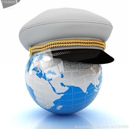 Image of Marine cap on Earth 