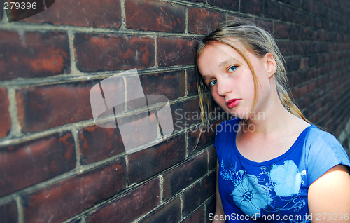 Image of Girl upset