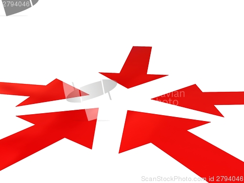 Image of arrows way 