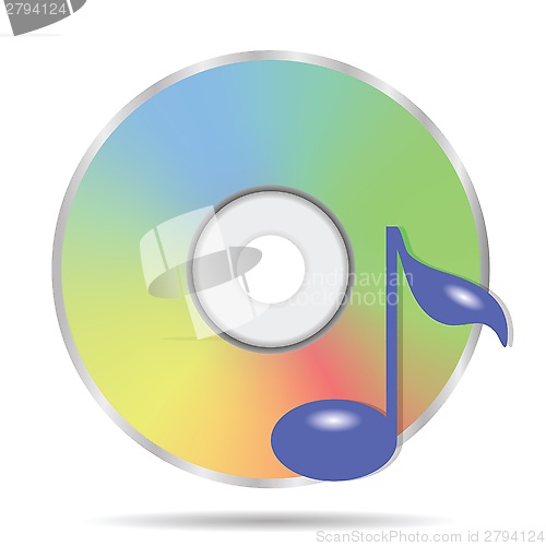 Image of compact disc icon