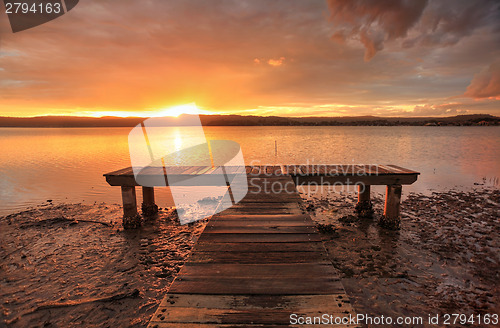 Image of Sunset at Green Point NSW Australia