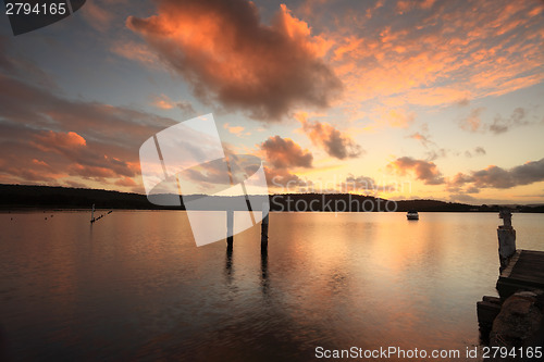 Image of Sunset over Beautiful Bensville Central Coast, Australia