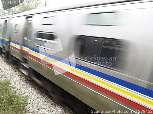 Image of Moving train