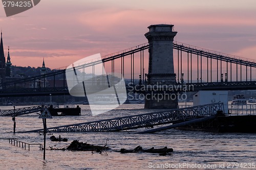 Image of Danube in Budapest