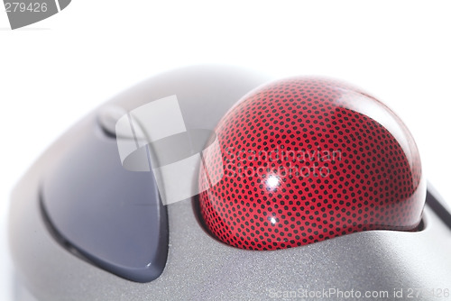 Image of Detail of trackball