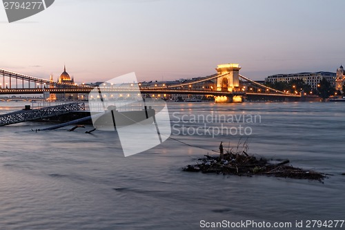 Image of Danube in Budapest