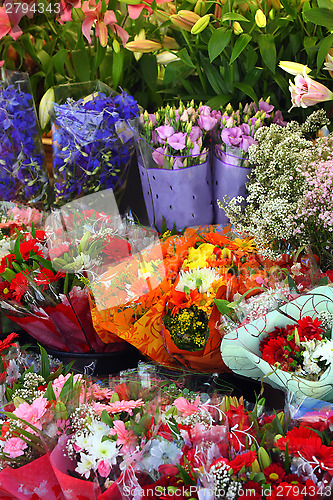 Image of European flower shop 