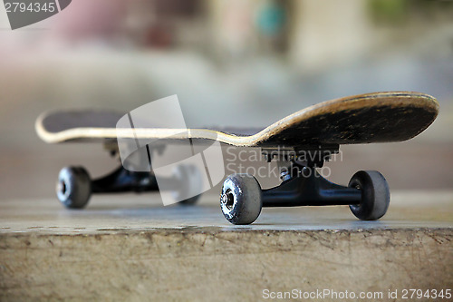 Image of 	Used skateboard