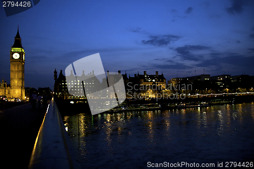 Image of Big Ben, Night