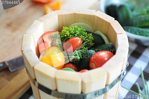 Image of preserving tomatoes