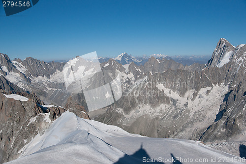 Image of Alps mountain in summer