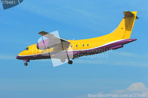 Image of yellow aircraft