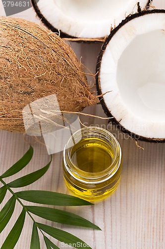 Image of Coconut and coconut oil 