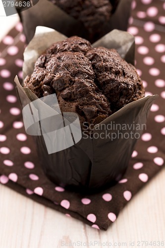 Image of Chocolate cupcake