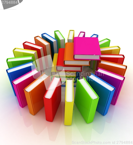 Image of Colorful books 