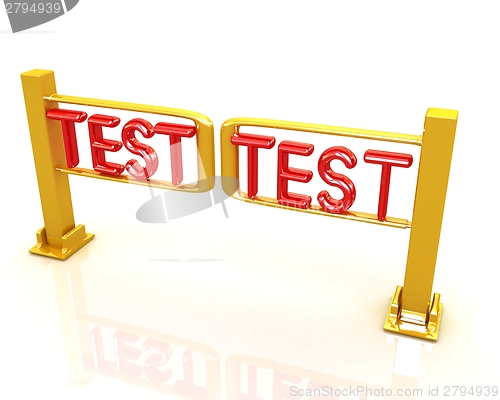 Image of Test with turnstile 