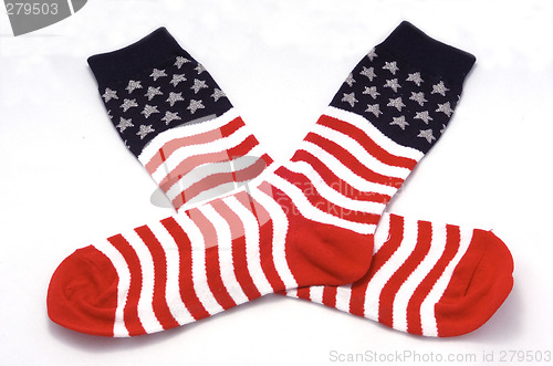 Image of American travel socks