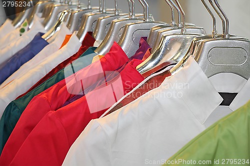 Image of Colorful clothes