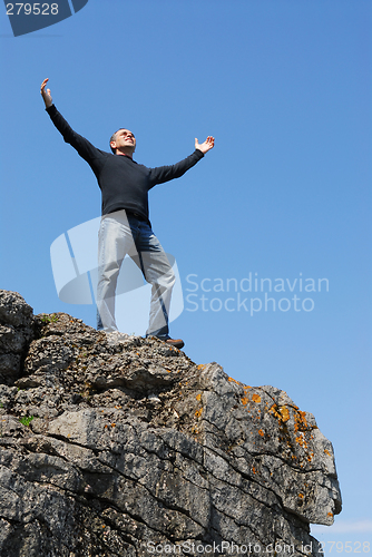 Image of Carefree man