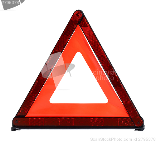 Image of triangular safety reflector