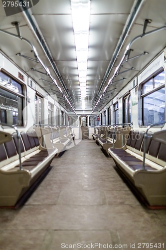 Image of Moscow subway car