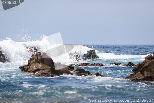 Image of Breaking ocean wave