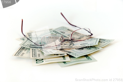 Image of Money and Eyeglasses