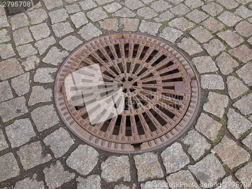 Image of Manhole detail