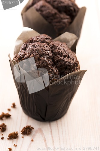 Image of Chocolate cupcake