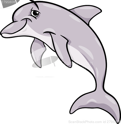 Image of  dolphin animal cartoon illustration