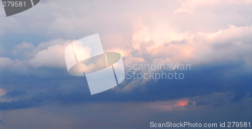 Image of Sky with clouds