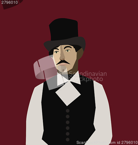 Image of Man with Hat