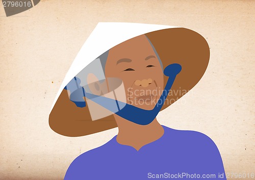 Image of Portrait of a Vietnamese woman 