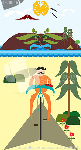 Image of Drawing of mustaches 