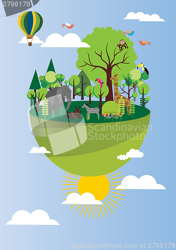 Image of Floating island