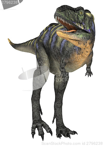 Image of Scared Dinosaur Aucasaurus