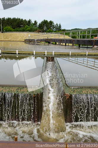 Image of Industrial sewage water treatment mechanism filter 