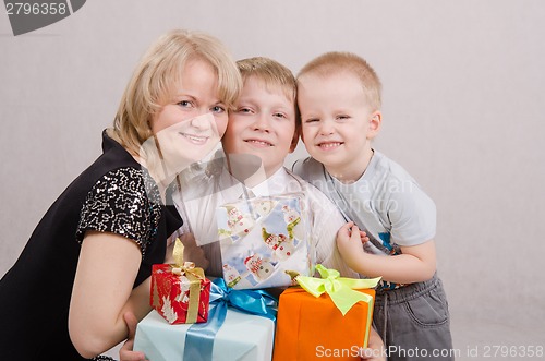 Image of Teenager gave birthday gifts