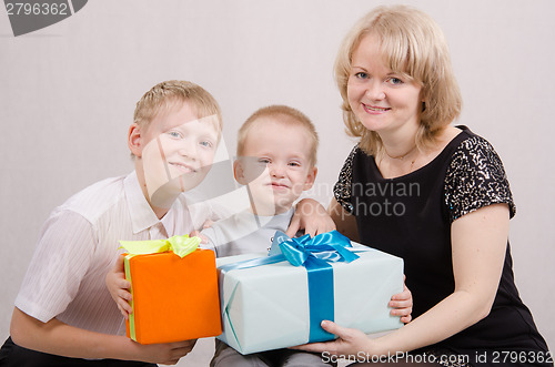 Image of Year-old child was congratulated on his birthday