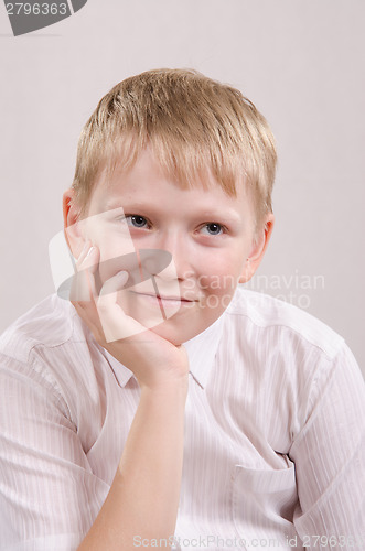 Image of Portrait of a gay teenager twelve