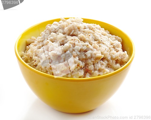 Image of Bowl of various flakes porridge