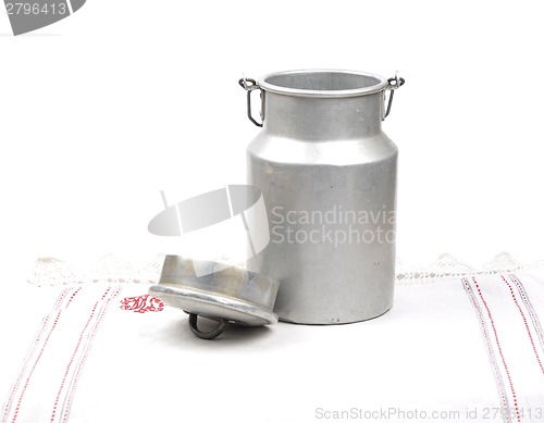 Image of Milk can open